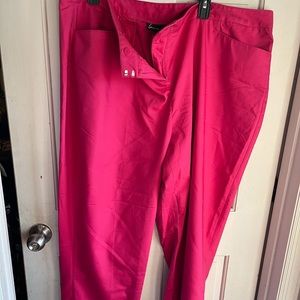 Lane Bryant pink ankle pants